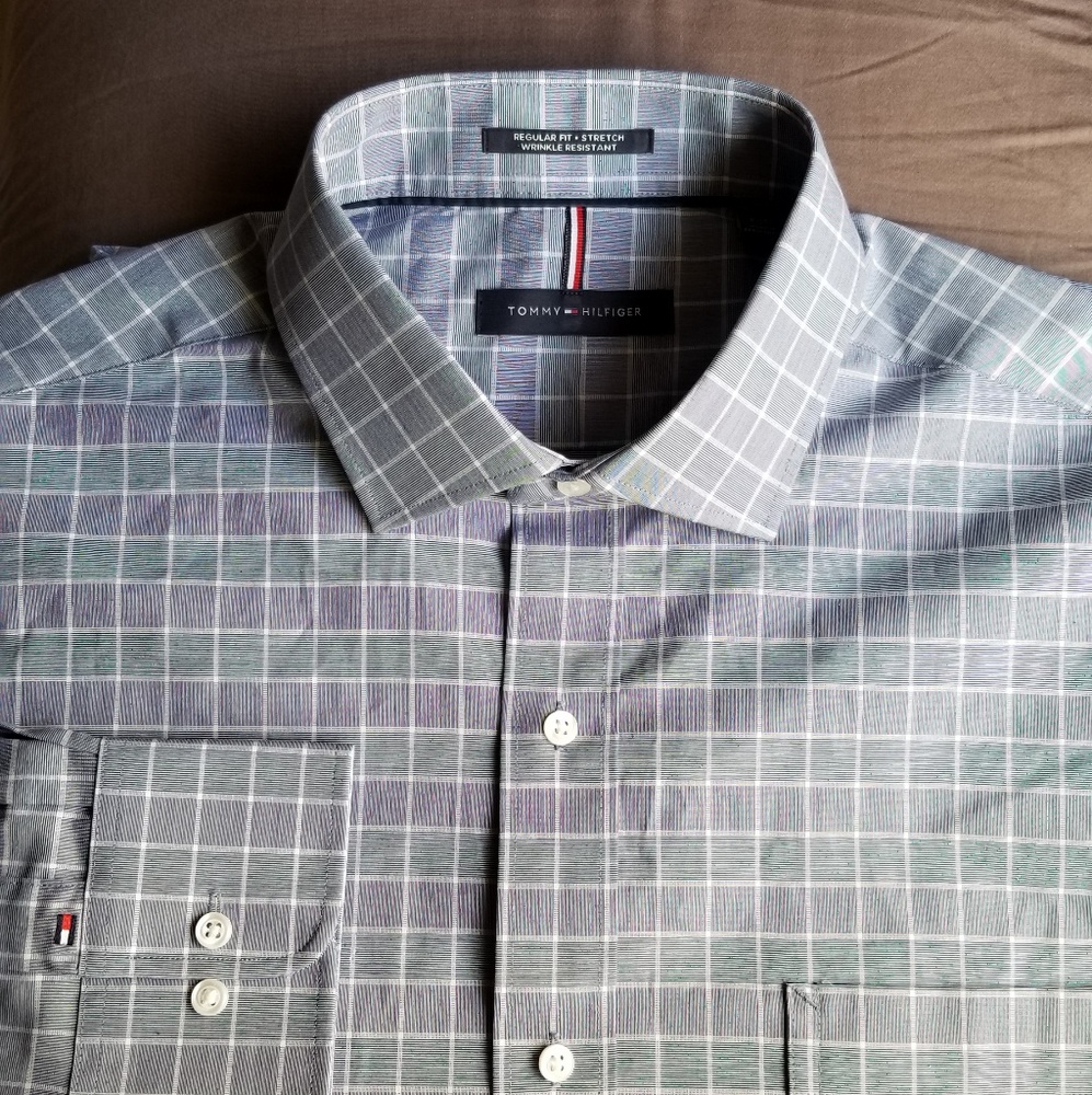 Classic Check Plaid Dress Shirt